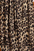 Plus Size Leopard Elastic Waist Midi Skirt -  by Trendsi | Available at Handbags Specialist Headquarter