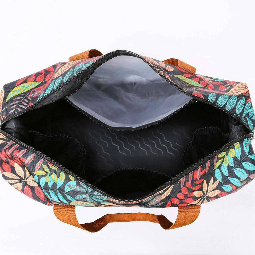 Canvas Printed Travel Bag - Luggage Travel Bags by Trendsi | Available at Handbags Specialist Headquarter