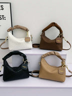 PU Leather Woven Crossbody Bag - Crossbody Bag by Trendsi | Available at Handbags Specialist Headquarter