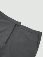 High Waist Flare Leg Trousers - Women Pants by Trendsi | Available at Handbags Specialist Headquarter