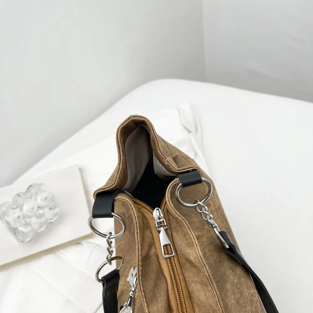 Bow Polyester Medium Tote Bag - Tote Bag by Trendsi | Available at Handbags Specialist Headquarter