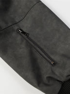 Men's Zip Up Long Sleeve Jacket - Men's jackets by Trendsi | Available at Handbags Specialist Headquarter