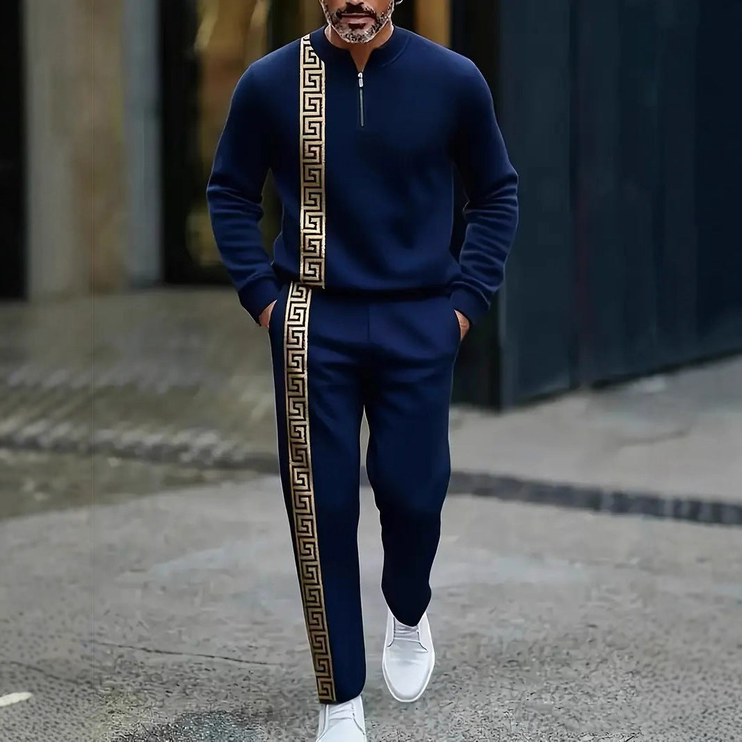 VersaFit Long-sleeve Polo & Pant Set