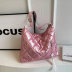 Quilted Nylon Travel Bag - travel-bag by Trendsi | Available at Handbags Specialist Headquarter