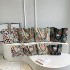 Canvas Large-capacity Shoulder Handbag