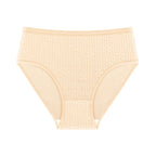 LuxeJacquard Women's Solid Colour Comfort Panties