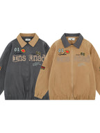 Men's Zip Up Long Sleeve Jacket - Men's jackets by Trendsi | Available at Handbags Specialist Headquarter