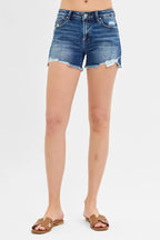 RISEN Low Rise Pikaboo Lining Shorts - Women / Jeans & Denim by Trendsi | Available at Handbags Specialist Headquarter