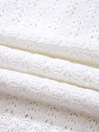 Textured Knit Ribbed Edge V Neck Loose Sweater - Tops by Trendsi | Available at Handbags Specialist Headquarter