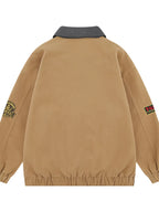 Men's Zip Up Long Sleeve Jacket - Men's jackets by Trendsi | Available at Handbags Specialist Headquarter