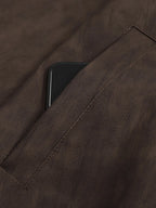 Men's Zip Up Long Sleeve Jacket - Men's jackets by Trendsi | Available at Handbags Specialist Headquarter