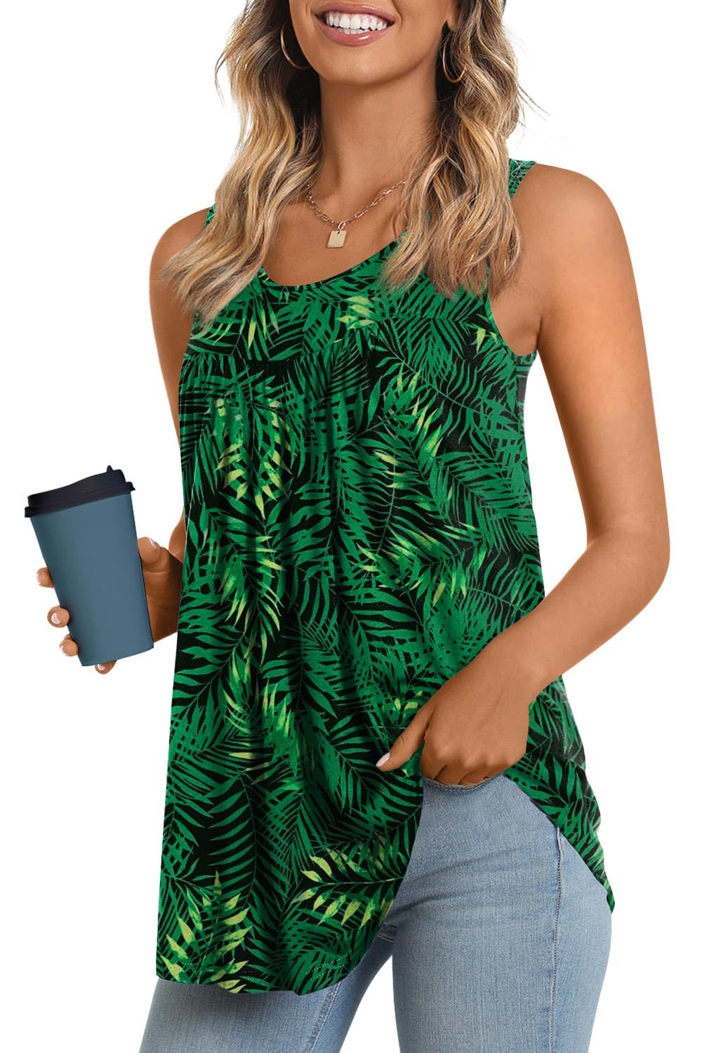 Longyuan Summer Sleeveless Tunics for Women - Tops by Handbags Specialist Headquarter | Available at Handbags Specialist Headquarter