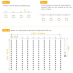 Minetom 300 LED Dimmable Fairy Curtain Lights - Decor by Handbags Specialist Headquarter | Available at Handbags Specialist Headquarter