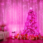 Minetom 300 LED Dimmable Fairy Curtain Lights - Decor by Handbags Specialist Headquarter | Available at Handbags Specialist Headquarter