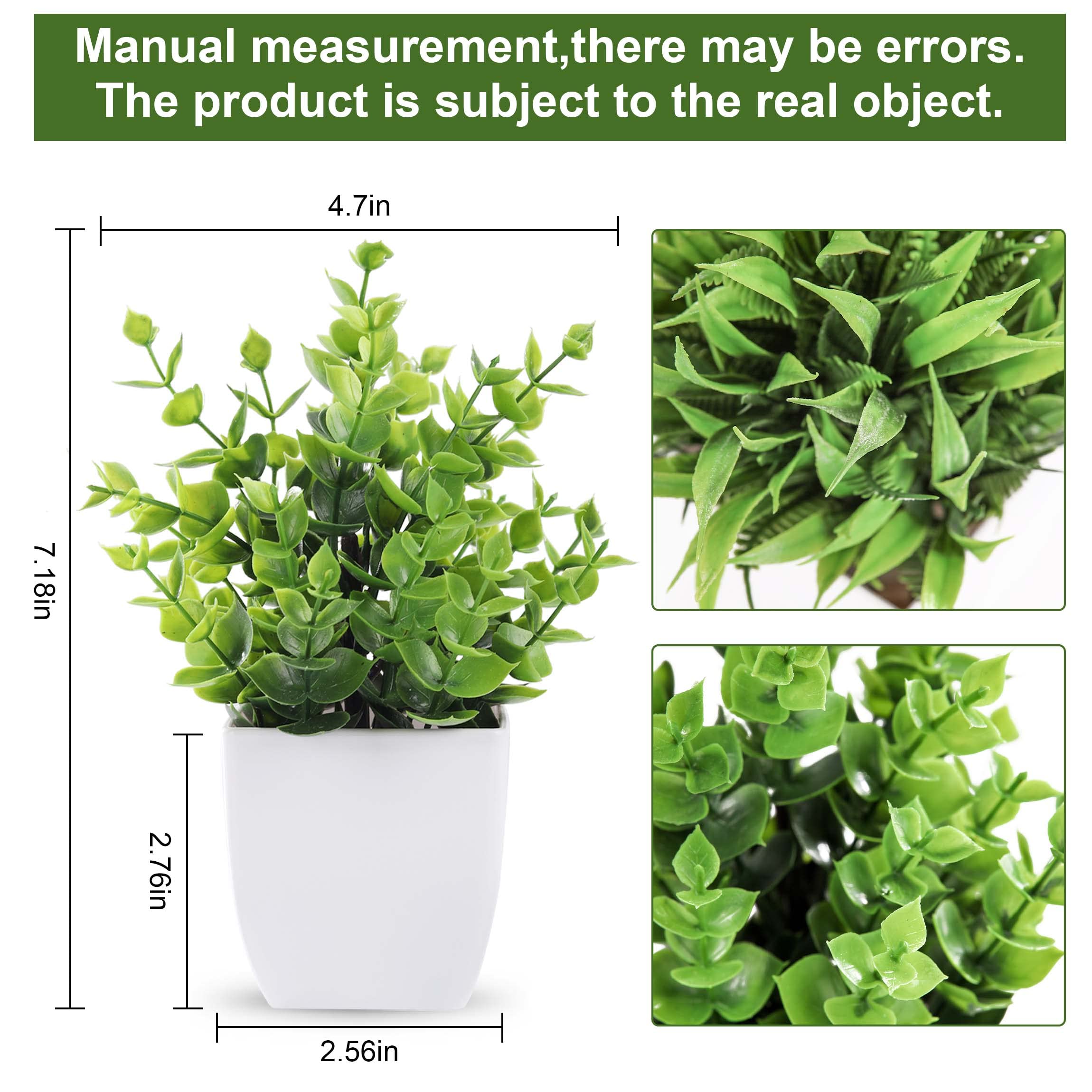 Rose Mini Potted Faux Plants - 2 Pack Decor - Decor by Handbags Specialist Headquarter | Available at Handbags Specialist Headquarter