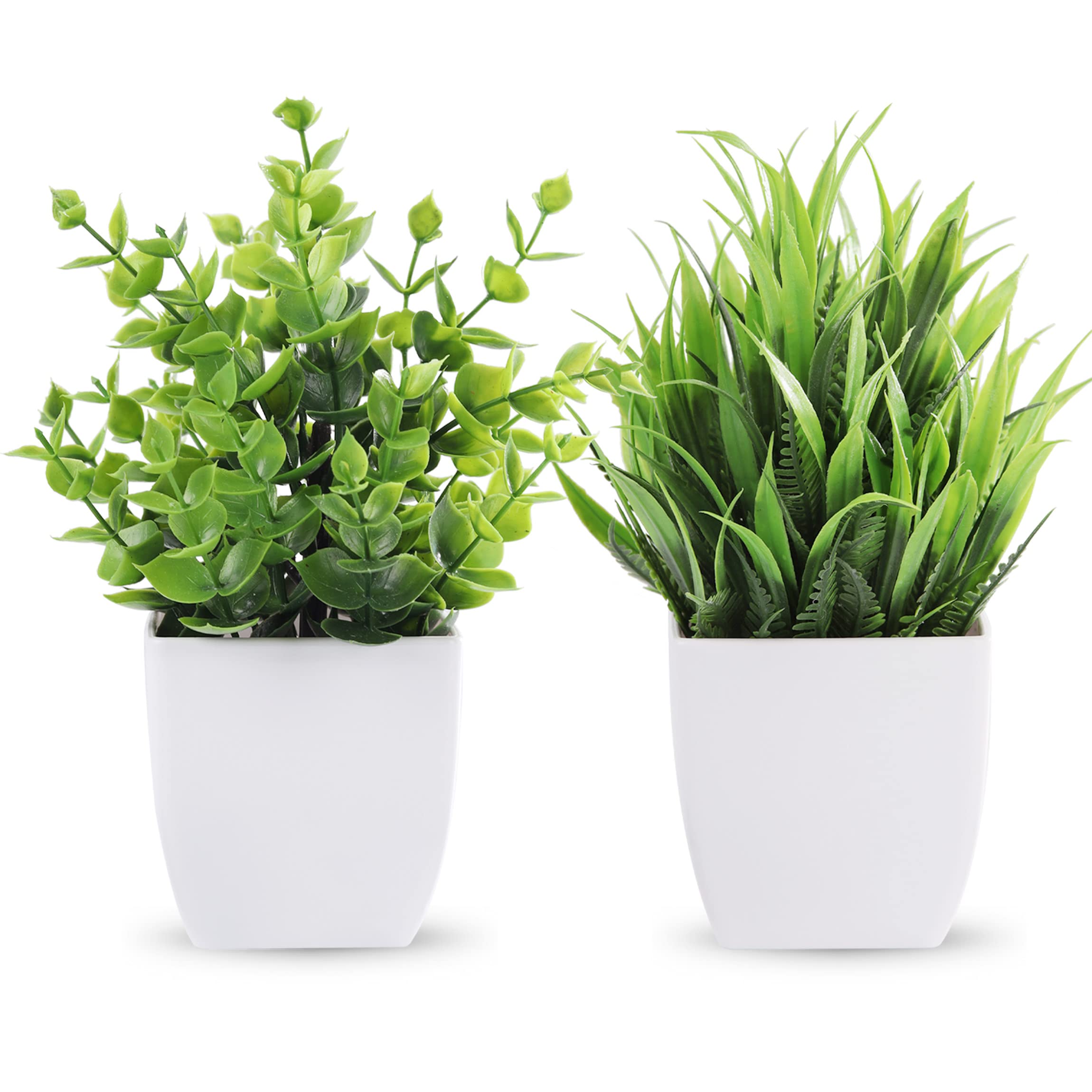 Rose Mini Potted Faux Plants - 2 Pack Decor - Decor by Handbags Specialist Headquarter | Available at Handbags Specialist Headquarter