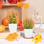 Rose Mini Potted Faux Plants - 2 Pack Decor - Decor by Handbags Specialist Headquarter | Available at Handbags Specialist Headquarter