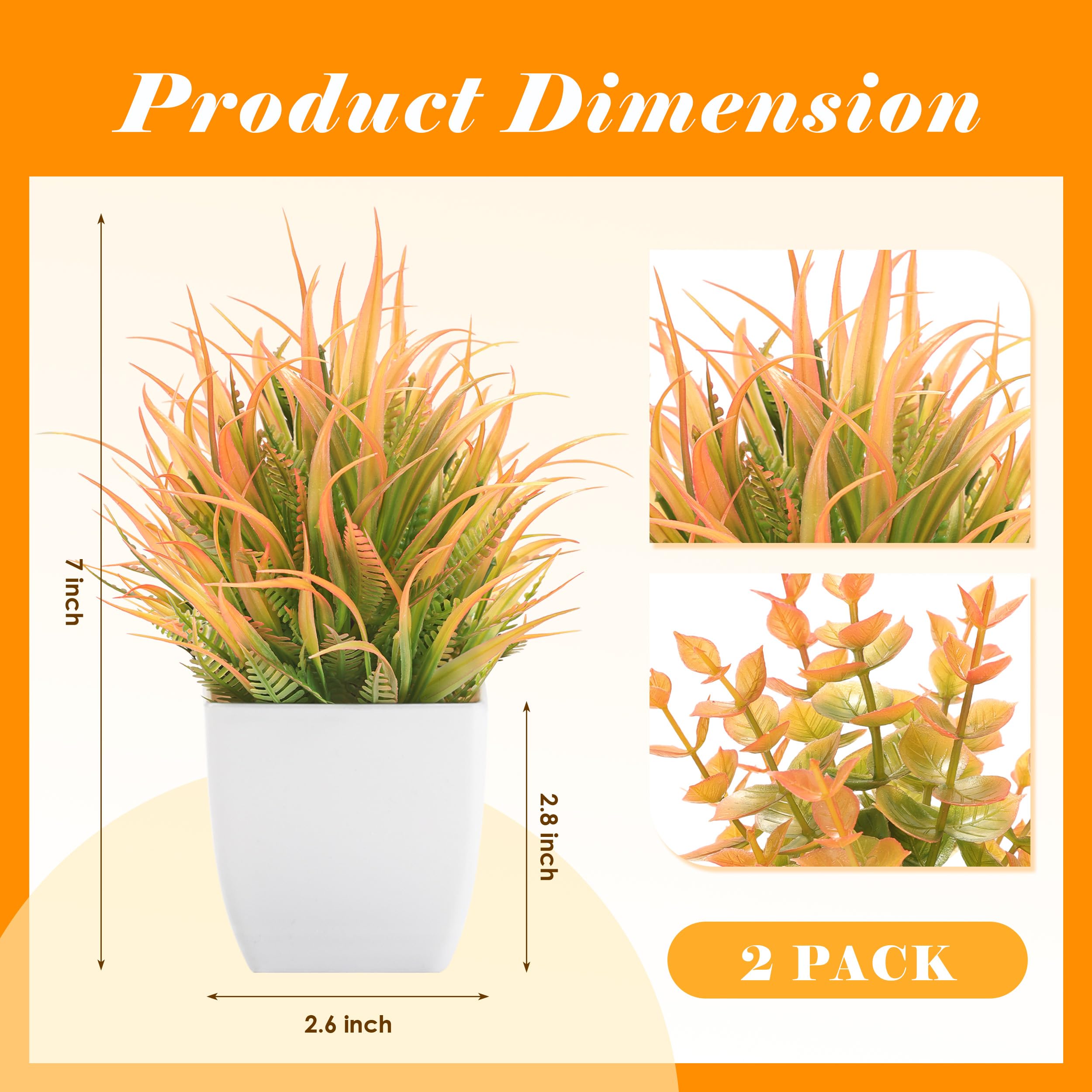 Rose Mini Potted Faux Plants - 2 Pack Decor - Decor by Handbags Specialist Headquarter | Available at Handbags Specialist Headquarter