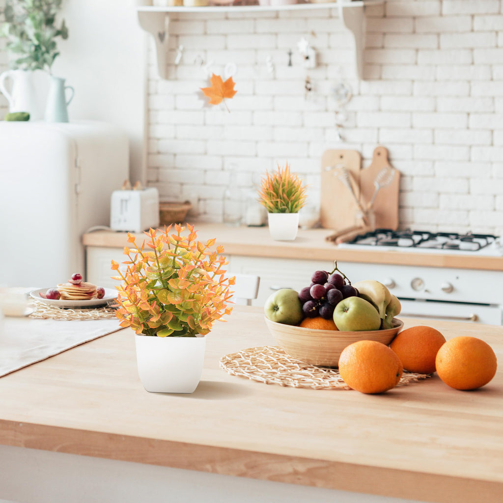 Rose Mini Potted Faux Plants - 2 Pack Decor - Decor by Handbags Specialist Headquarter | Available at Handbags Specialist Headquarter