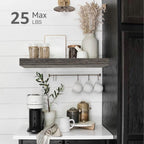 Rustic Farmhouse Shelves (008-40BN) - Decor by Handbags Specialist Headquarter | Available at Handbags Specialist Headquarter