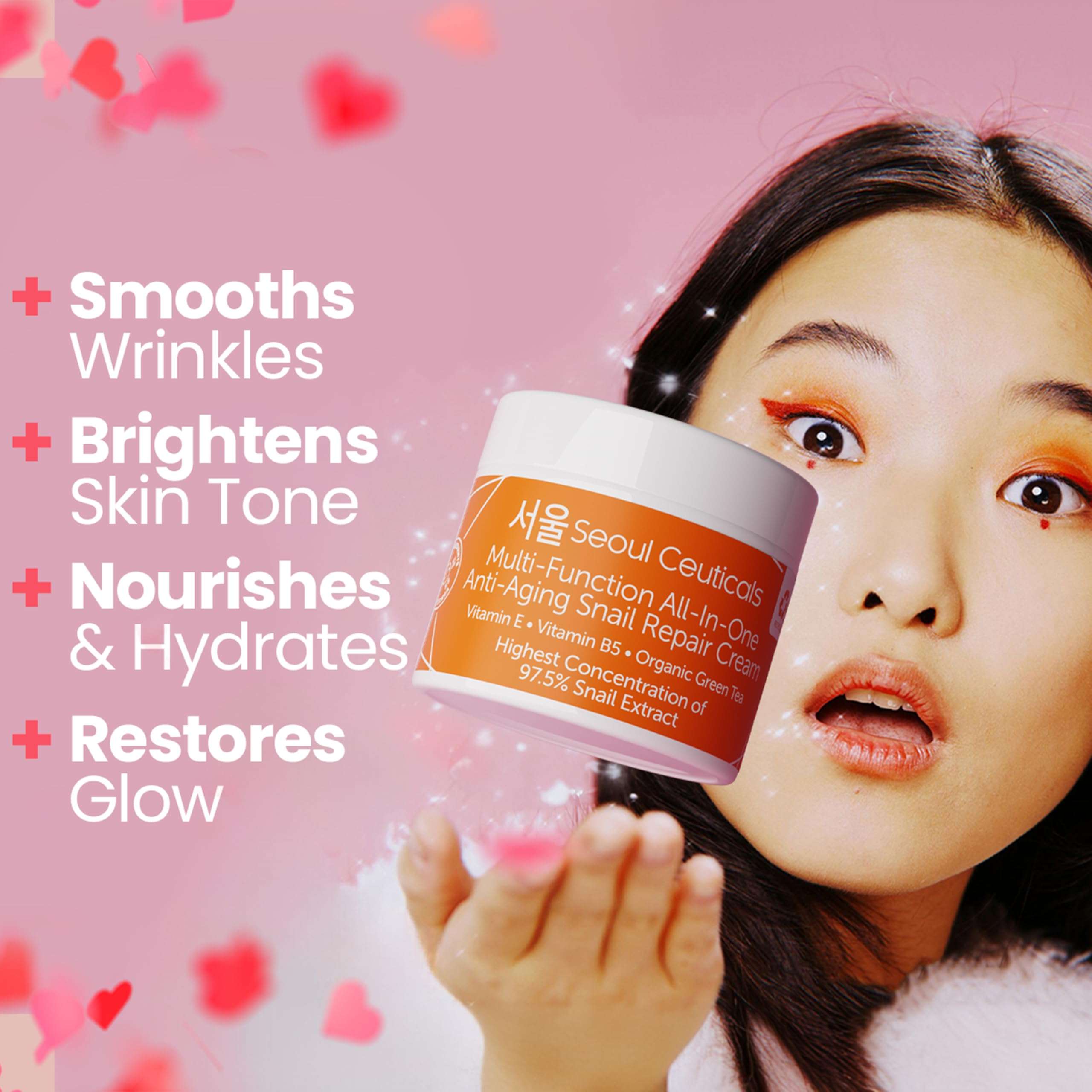 Snail Glow Moisturizer Cream - Health Care by Handbags Specialist Headquarter | Available at Handbags Specialist Headquarter