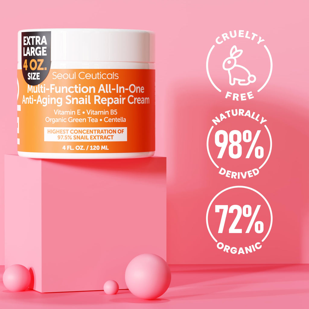 Snail Glow Moisturizer Cream - Health Care by Handbags Specialist Headquarter | Available at Handbags Specialist Headquarter