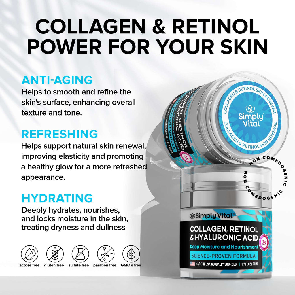 Vital Retinol Collagen Cream - Health Care by Handbags Specialist Headquarter | Available at Handbags Specialist Headquarter